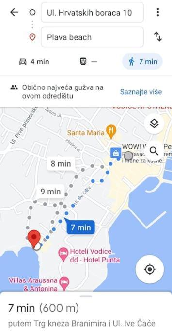 Apartmani Centar Vodice Zewnętrze zdjęcie